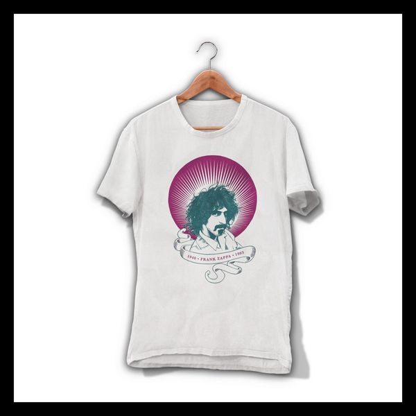

frank zappa men white t-shirt the mothers of invention tee shirt the persuasions man fashion round collar t shirt tee