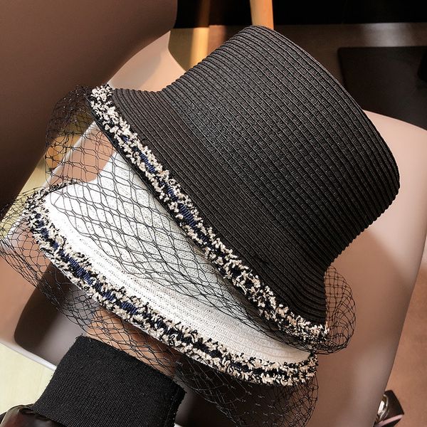 

соломенная шляпка женский летняя мода марка mesh бич hat hipster море путешествия отдых все матча вс, Blue;gray