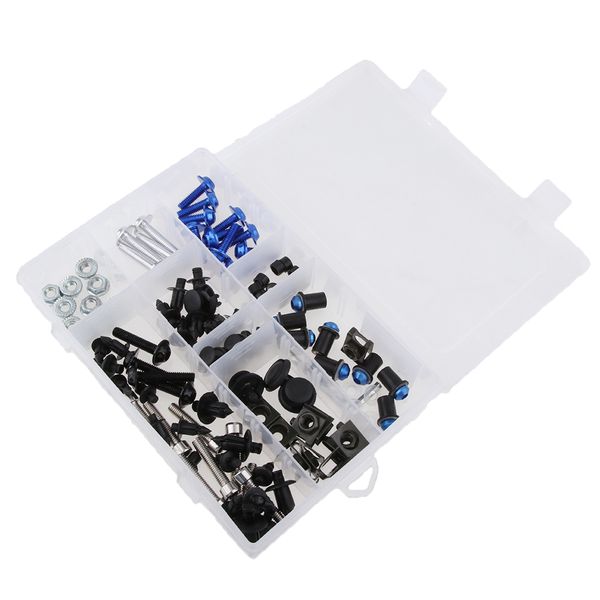 

мотоцикл sportbike лобового обтекателя болты kit крепленийсертификаты зажимы винты