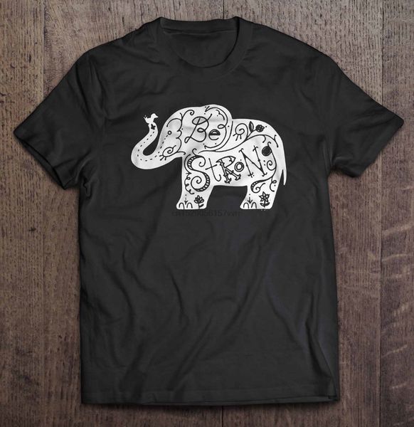 

men t shirt elephant be strong women t-shirt