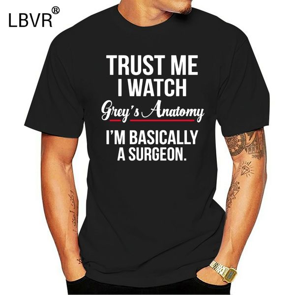 

мужчины тенниска trust me i watch анатомия грей я в основном хирург green смешно тенниска новизна тенниску женщин