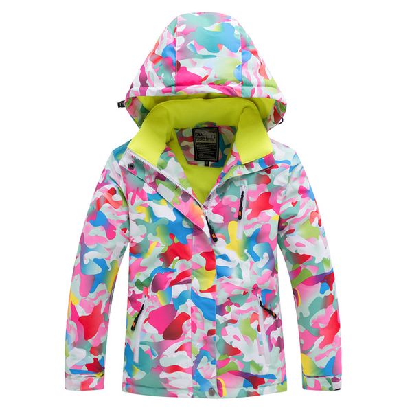 

kids ski suit winter warm boys girls ski jacket waterproof windproof snowboarding jacket children skiing coat