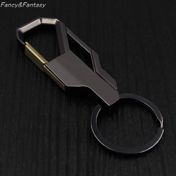 

keychains fancy&fantasy cool design personalised luxury keychain stainless steel metal car decoration jewelry for men, Silver