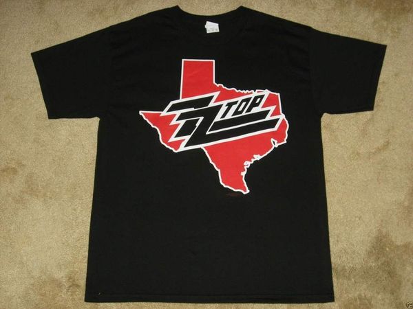 

ZZ Top Texas event black T shirt daily wear popular high quality