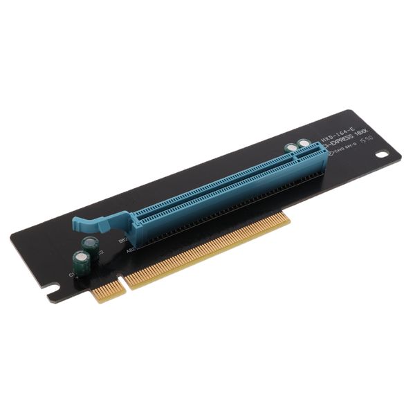 

pci express 16x riser card 90 degree right angle riser adapter card for 2u