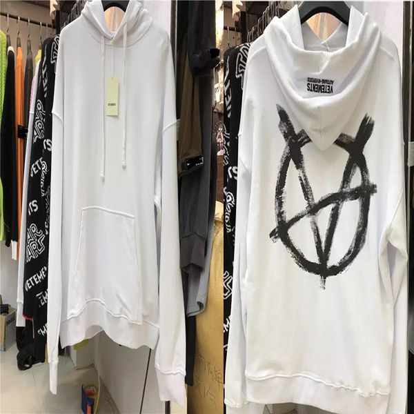 

белый hoodie толстовки мужчины женщины 1 высокое качество терри хлопка фуфайки пуловера, Black