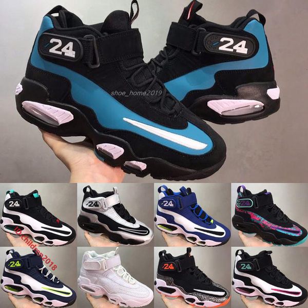

classic griffey 1 baseball shoes for mens sneakers 2020 freshwater metallic silver midnight navy outdoor basketball shoes size 40-46