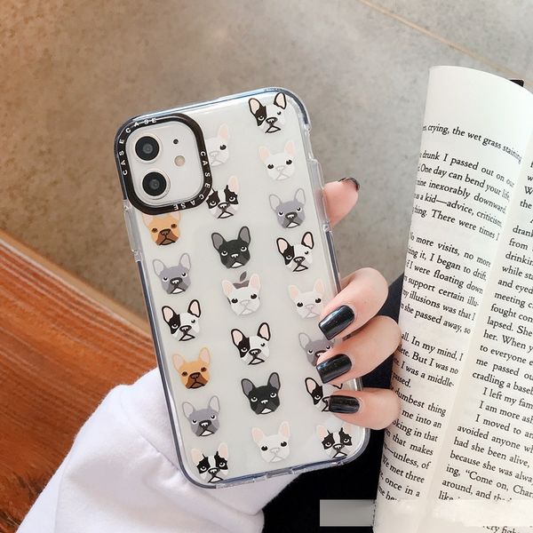

cartoon cute dog phone case for iphone 11 pro max transparent soft case for iphone 8 7 plus x xs max xr cover funda