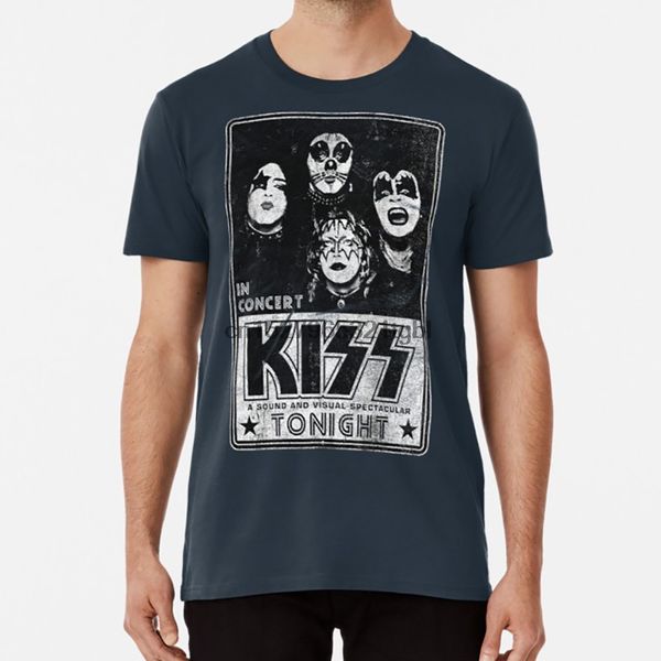 

in concert +1974 майка поцелуй пол стенли gene simmons асе фрейли рок-метал