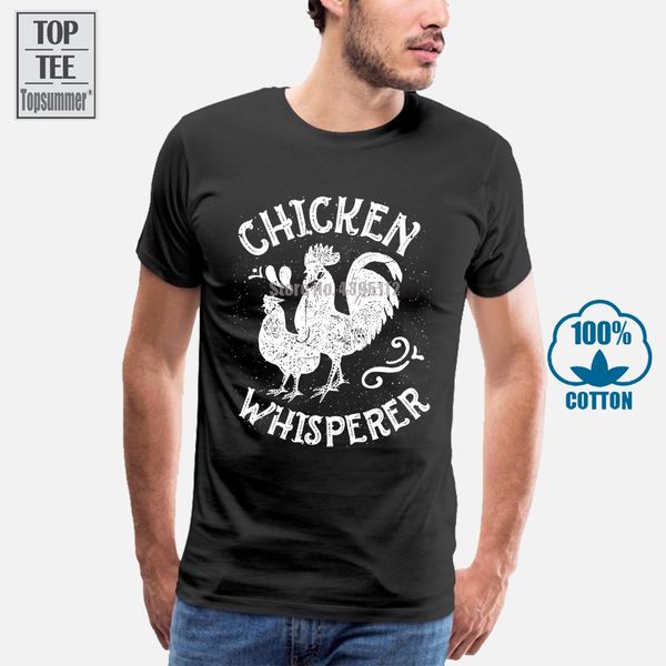 

shirts o neck short sleeve chicken whisperer casual tee shirts for men
