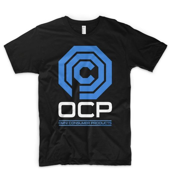 

ocp omni consumer products t shirt robocop police movie detroit alex murphy 2019 fashion cotton custom tee shirts