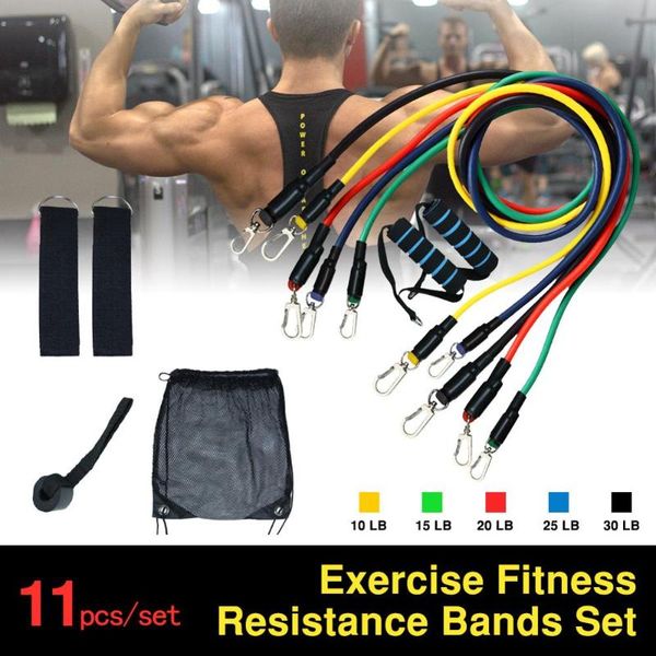 

resistance bands set (11pcs) for physical therapy, resistance training