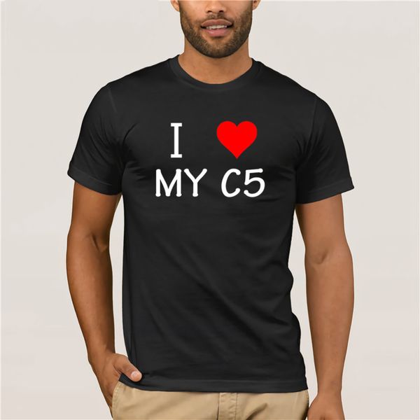 

мужские печати casual 100% хлопок футболка i love heart my c5 citroen herren damen geschenk горячего мужская весело случайная печать футболк