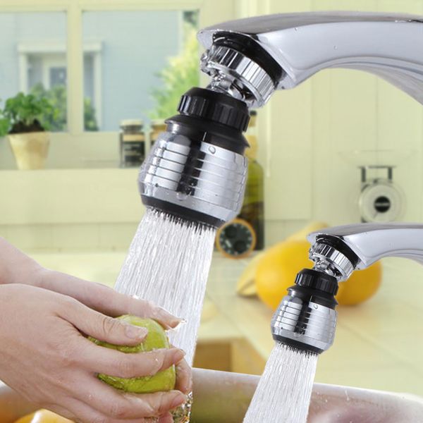 

practical 360 degree swivel faucet nozzle water saving taps device bathroom kitchen accessories