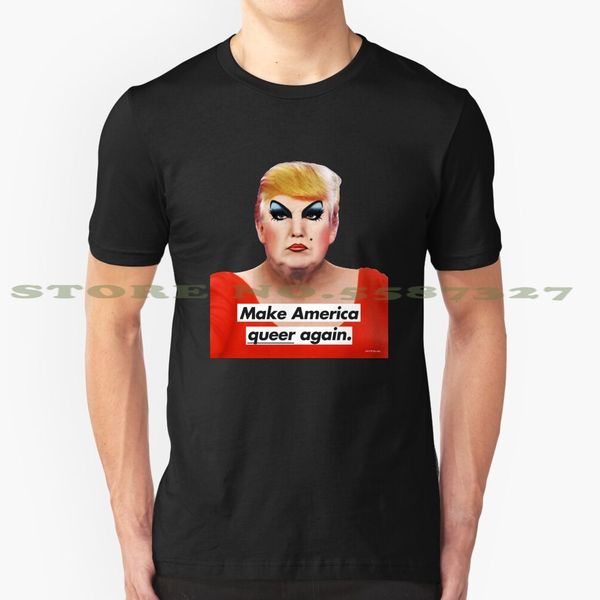 

make america queer again cool design t-shirt for men women