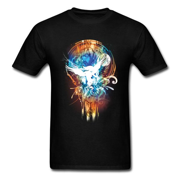 

angels men new arrival design tees o-neck mother day 100% dendy fabric t shirt casual sharingan eye sleeve tee shirts