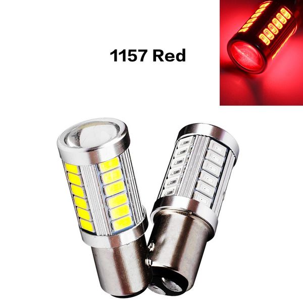 

2pcs 1157 p21/5w bay15d strobe 3 time 33smd 5630 5730 led auto brake lights fog lamp 21/5w car daytime running light