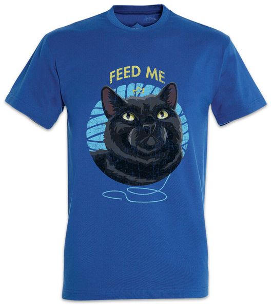 

feed me cat t-shirt кошки любовь person лицо катце katzen liebe süchtig sucht популярное tagless футболочка