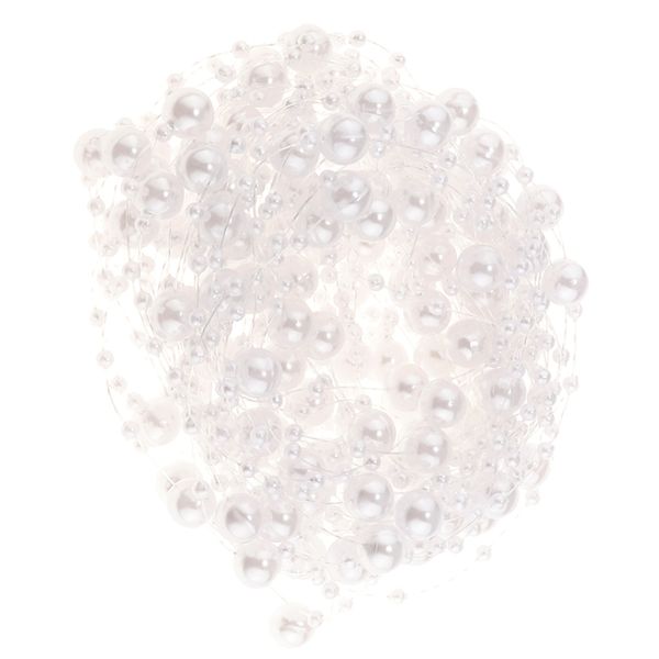 

10m/32.8 ft pearl beads chain strands garland for wedding diy decoration trims