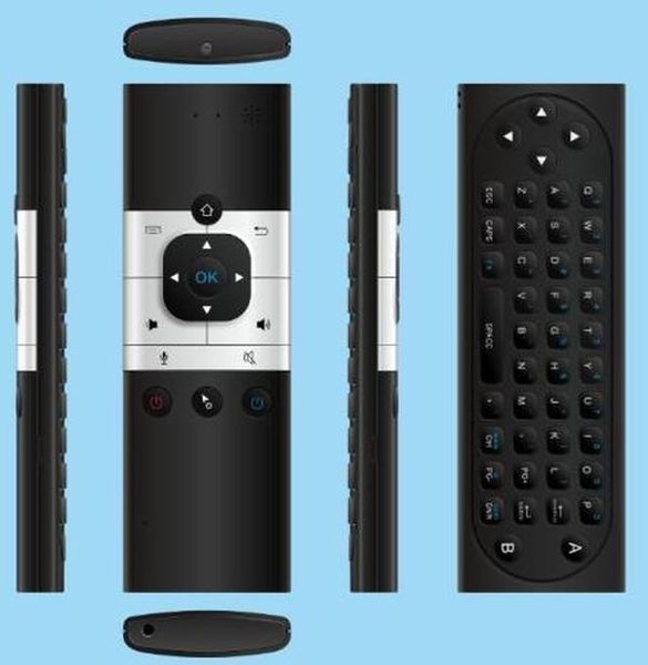 

2.4ghz wireless mini rechargeable keyboard mx9 with ir learning mode air mouse remote control for pc tv