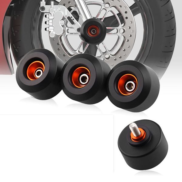 

4pcs front&rear fork wheels frame slider crash protectors for 2013-2020 duke 200/390