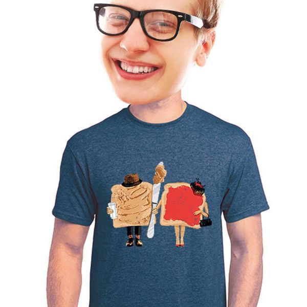 

peanut butter and jelly t shirt geeky pb&j food gift foodie funny graphic tee novelty t shirt mens shirt gift for her 4xl