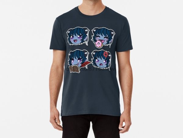 

men funy t-shirt critical role jester chibi faces tshirs women t shirt