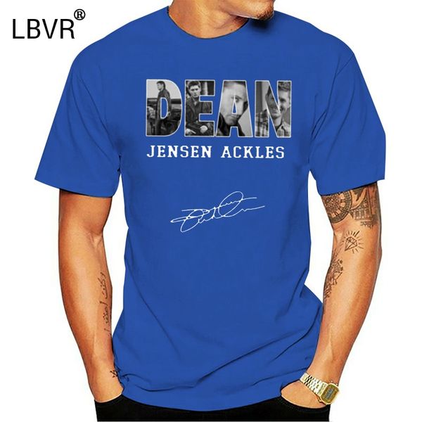 

dean winchester jensen ackles t shirt black full size s 3xl men tshirt women(1