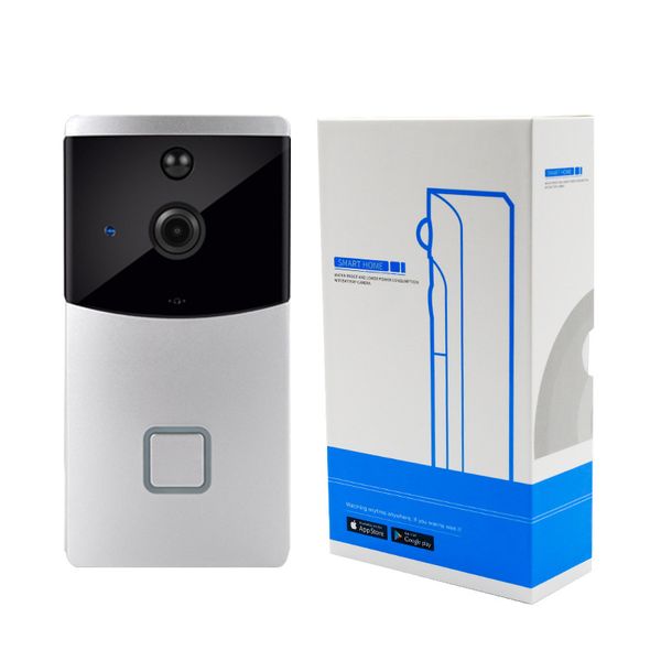 

doorbells home smart doorbell wifi connection mobile phone surveillance camera can video intercom wireless dingdong