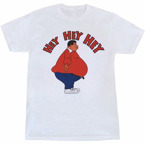 

fat albert hey hey hey t-shirt casual print fashion tee shirt