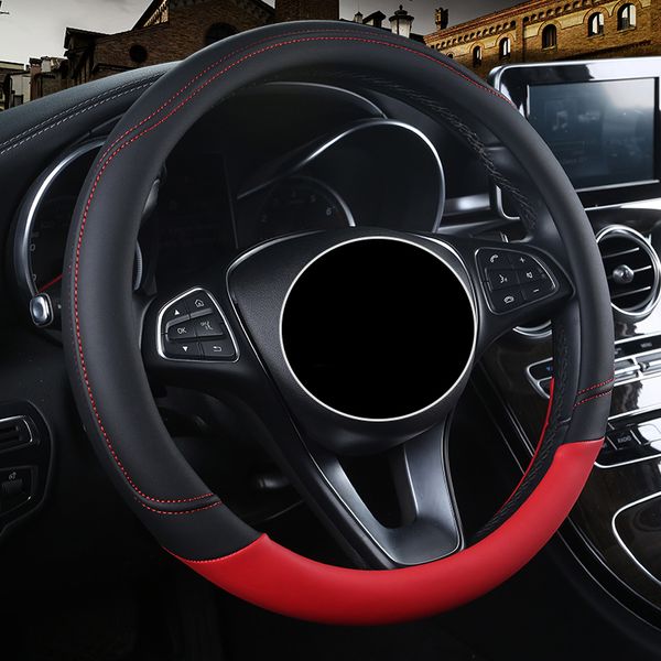 

leather car steeting wheel covers for chery all models qq3 qq6 ai ruize a3 tiggo x1 qq a5 e3 v5 eq1 tiggo e5 a3 auto accessories