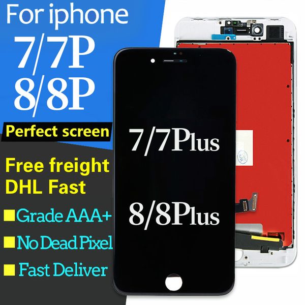 

for iphone 7 7 plus lcd display touch screen digitizer assembly 3d touch for iphone 8 plus lcd display 7plus 8plus