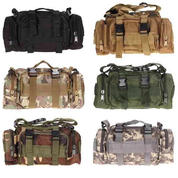 

outdoor bags tactical backpack waist pack bag mochilas molle camping hiking pouch 3p chest 3l / 6l