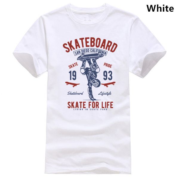 

2018 fashion summer style cool retro t-shirtskateboard t-shirt
