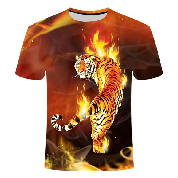 

sales blue green red purple flame 3d 3d print shirts anime oversized aesthetic men clothing