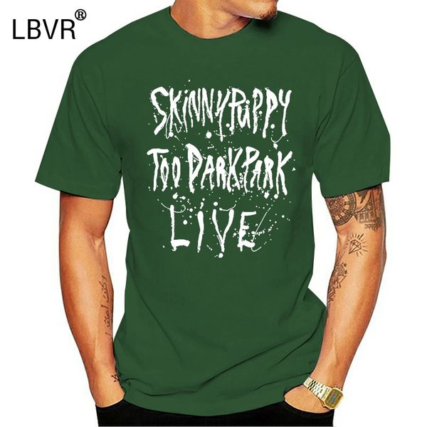 

vintage skinny puppy too dark park live t-shirt tee