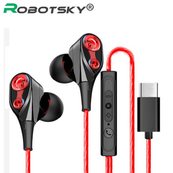 

тип c наушники metal super bass гарнитура с микрофоном fone де ouvido наушники для мобильных телефонов huawei