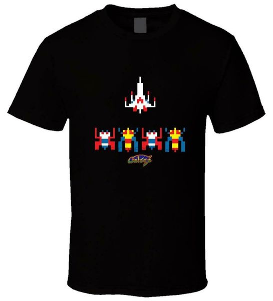

новый galaga ретро чужеродный шип видеоигра 1 new t рубашка сша размер em1 (1