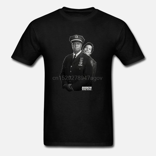 

brooklyn nine nine howdy black men's short sleeve t-shirt