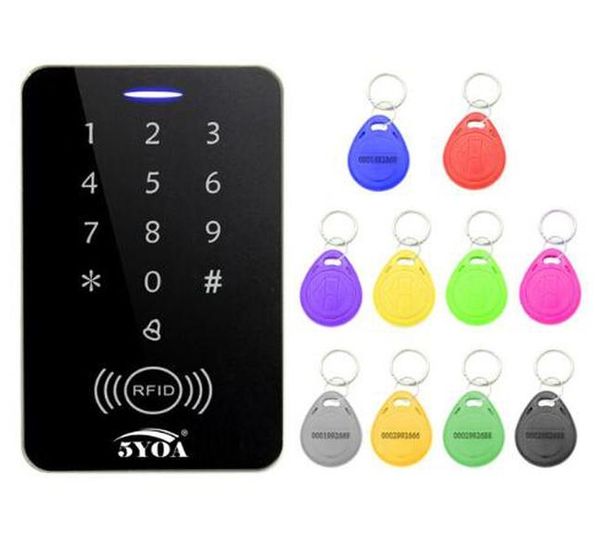 

new rfid access control system security proximity entry door lock induction distance support the iron door