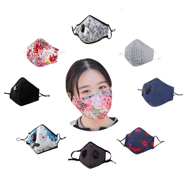 

фильтр из активированного углерода маска pm 2.5 многоразового хлопок лица