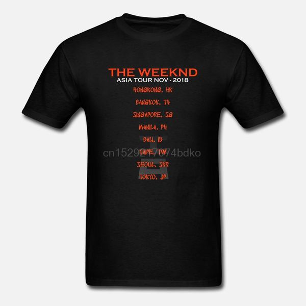 

new the weeknd asha asia tour 2020 t-shirt s to 2xl(2