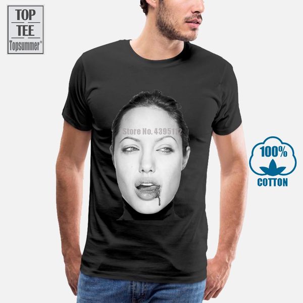 

angelina jolie blood movie tshirt men's t shirt
