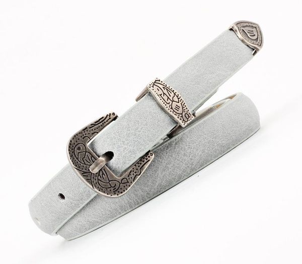 

2020 new pu leather women belt fashion pin buckle belt teenage girl retro simple fashion, Black;brown