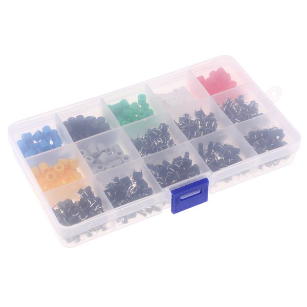 

420pcs tactile push button switch micro momentary tact assortment kit