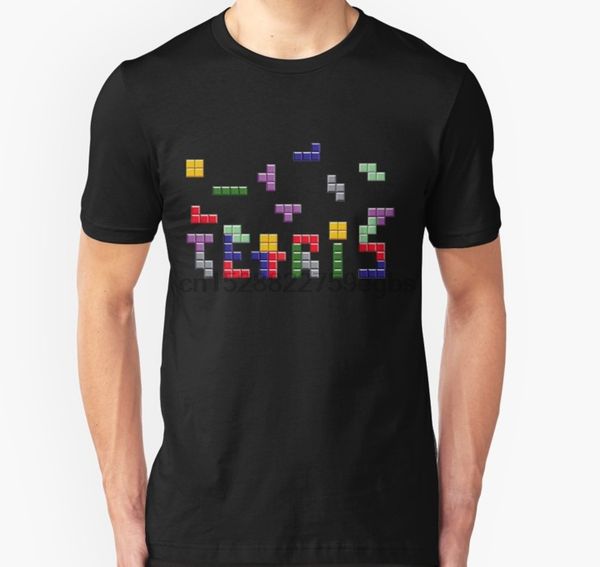 

men tshirt tetris t shirt women t-shirt tees top