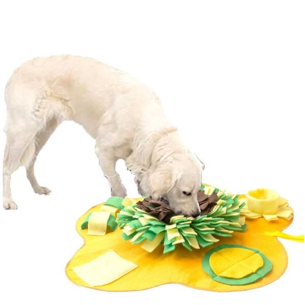 

dog pet snuffle mat washable dog training blanket dogs smelling mat iq training pressure releasing nose work toy