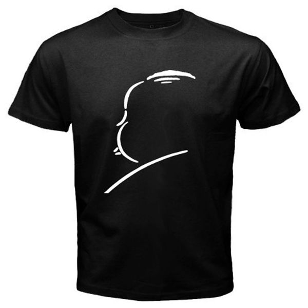 

new alfred hitchcock crime logo men's black t-shirt size s to 3xl new 2017 summer casual t shirt printing