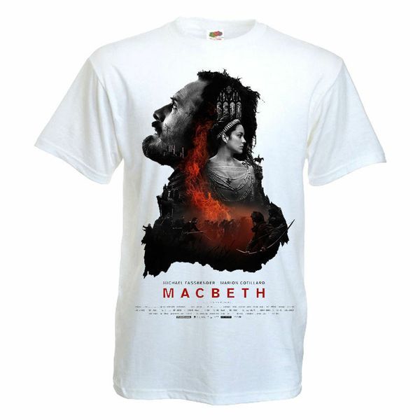 

macbeth t shirt white movie poster all sizes s 5xl