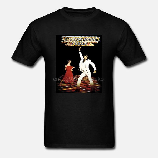 

saturday night fever movie poster homme смешные футболки фитнес одежда tshirt homme юмор футболка skull